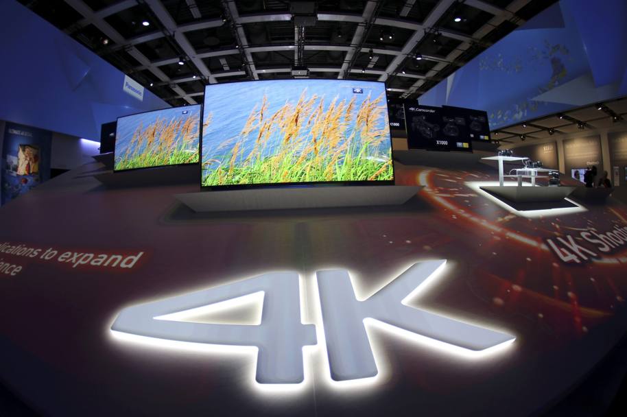 La televisione 4K di Panasonic (Reuters)